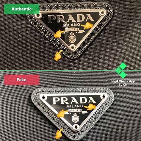 prada bag fake vs original|prada authenticity certificate card.